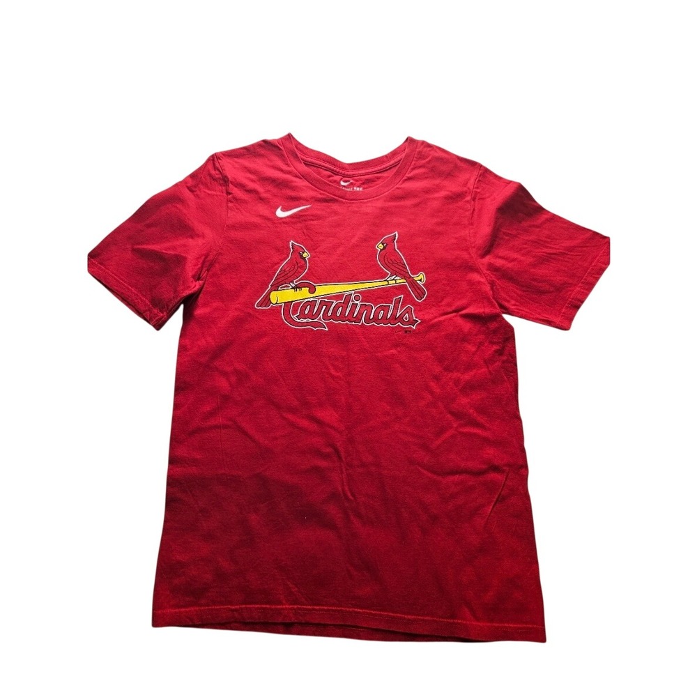 Nike St Louis Cardinals Yadier Molina 4 Red Youth XL T-Shirt MLB Baseball Tee